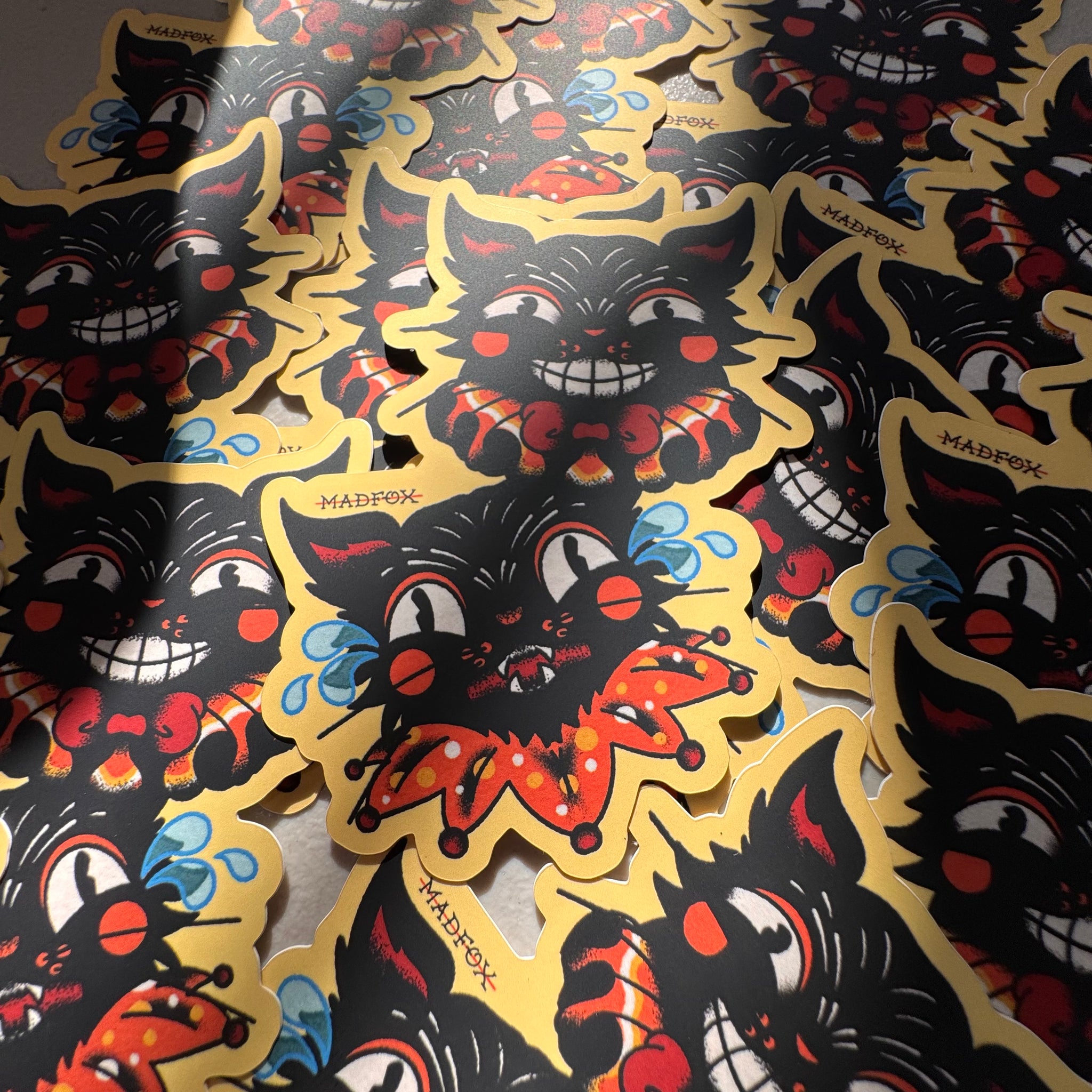 Laugh now, Cry later stickers