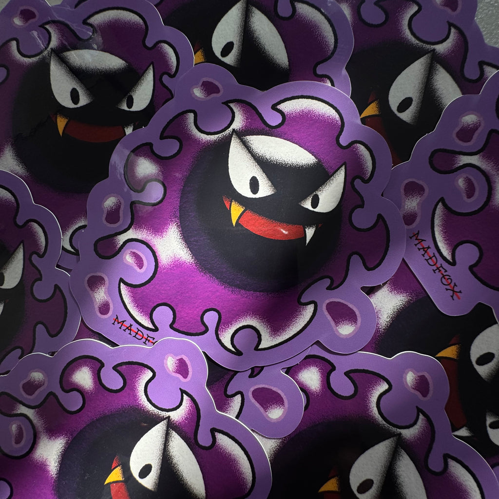 Gold Tooth Ghastly Sticker