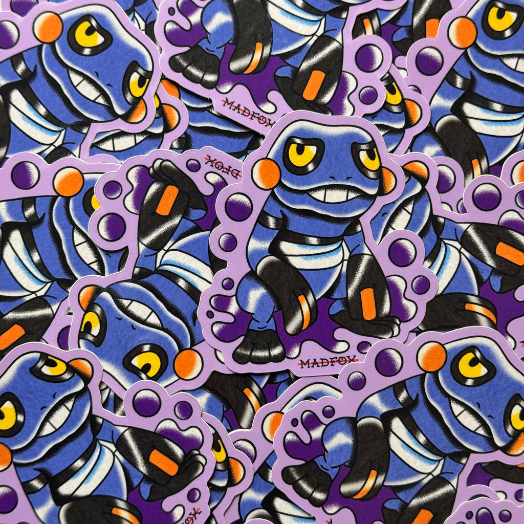 Crogunk Sticker