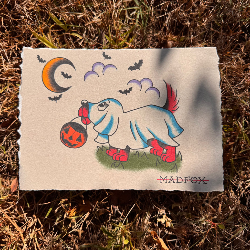 Ghost Clifford Print