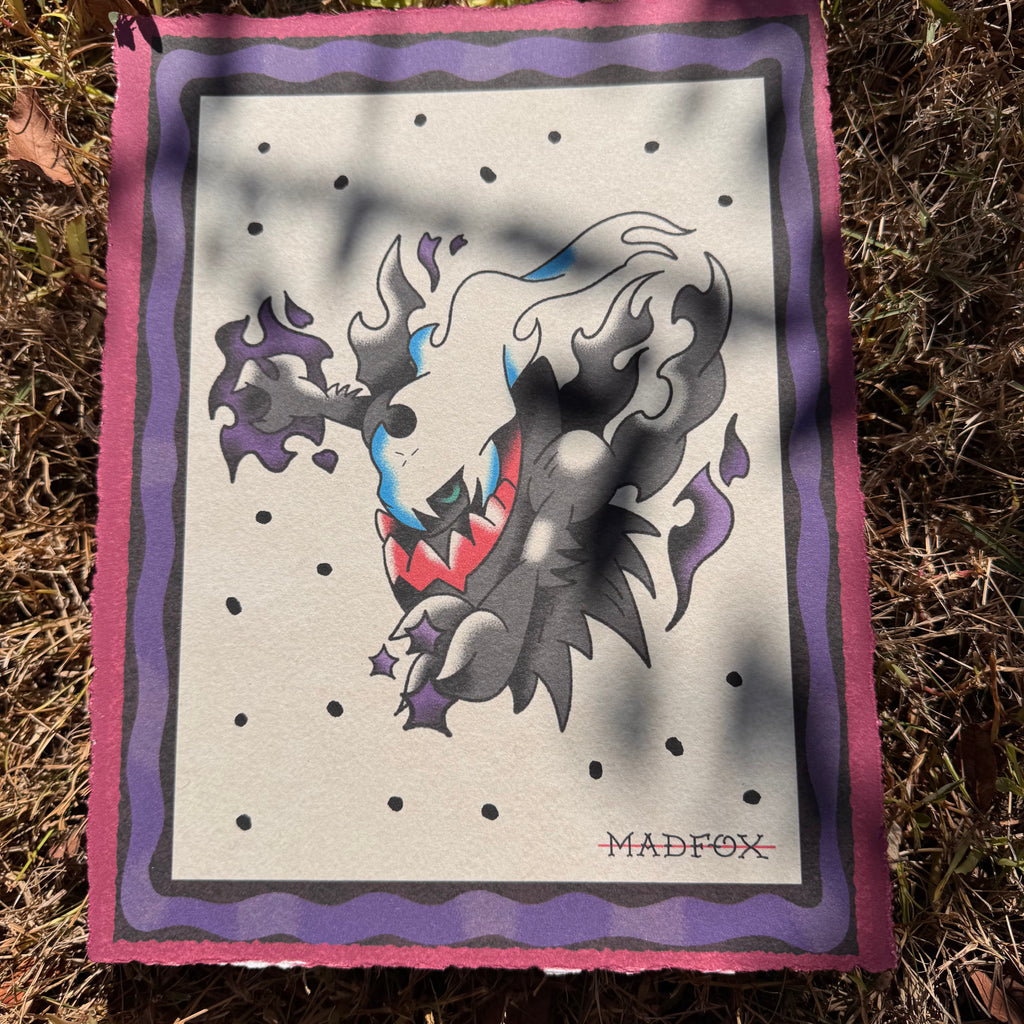 Nightmare Flash Print