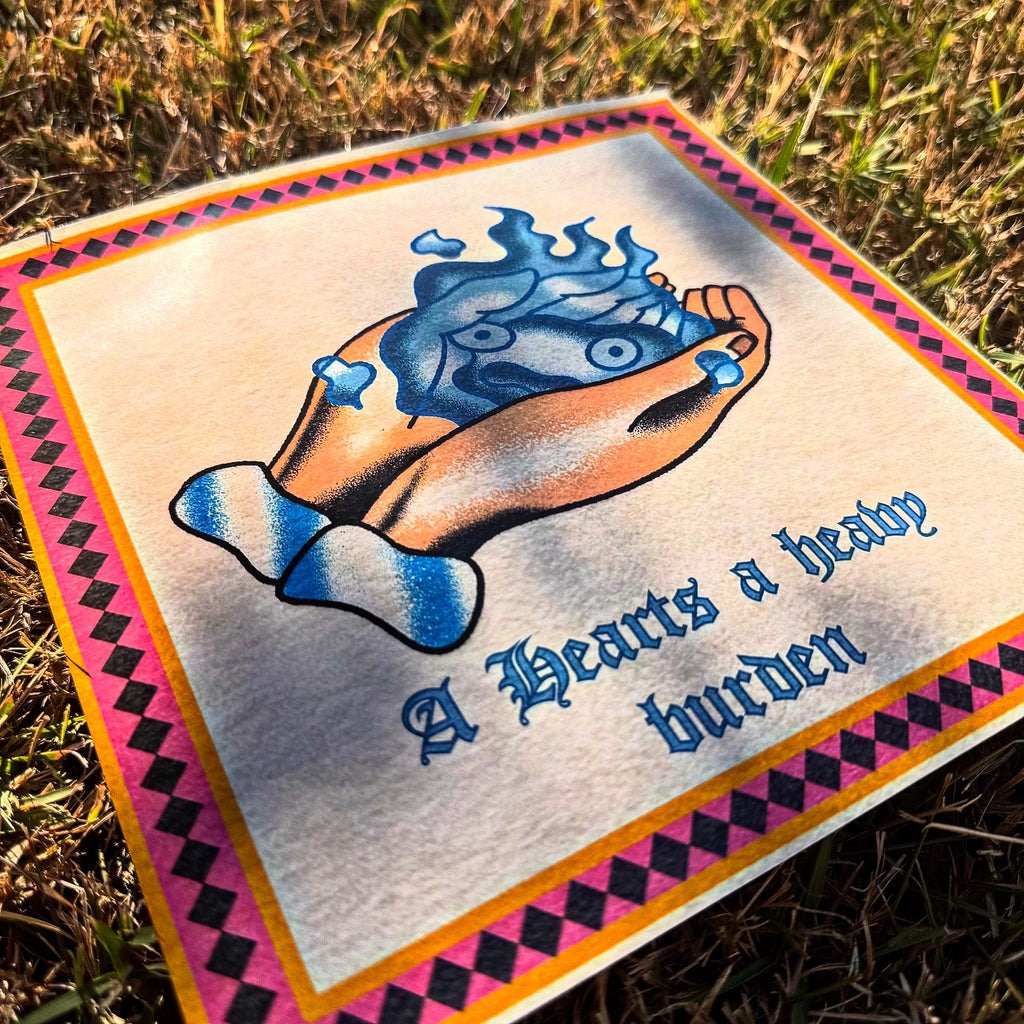 A Heavy Heart Print